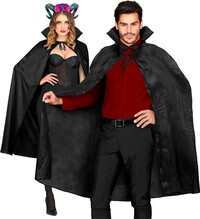 Černá univerzální kápě, 120 cm