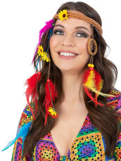 Hippie čelenka s lapačem snů