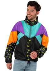 Unisex retro šusťákovka 80. léta