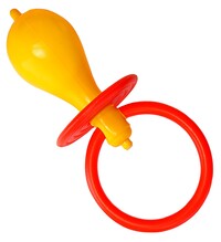 Obří červený dětský dudlík