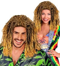 Unisex paruka Rasta s dredy