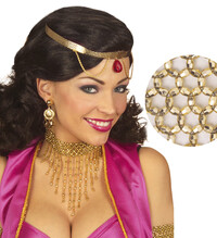 Zlatý kroužkový choker