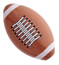 Nafukovací míč na americký fotbal, 36 cm