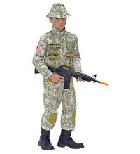 Chlapecký kostým armádní voják