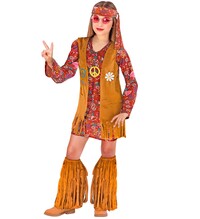 Dívčí kostým 60. léta hippies