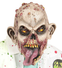 Latexová maska nakažený zombie