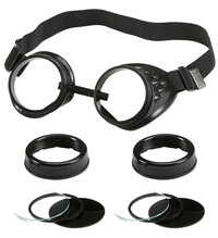 Retro brýle pilot/dobrodruh/steampunk s výměnnými skly