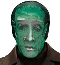 Látková maska zelené monstrum/Frankenstein