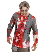 Pánské triko s dlouhým rukávem zombie