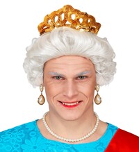 Paruka královna Alžběta II.