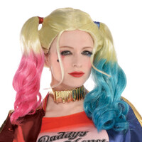 Dámská paruka Harley Quinn