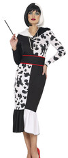 Dámský kostým Cruella de Vil