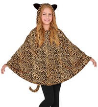 Dětské poncho leopard