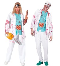 Kostým zombie doktor pro dospělé