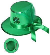 Mini klobouk Den svatého Patrika