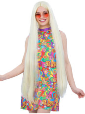 Extra dlouhá paruka hippie, 60. léta