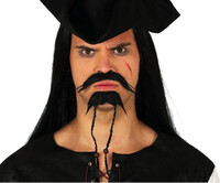Knír a bradka pirát Jack Sparrow