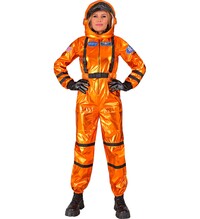 Dámský kostým astronautka, oranžový