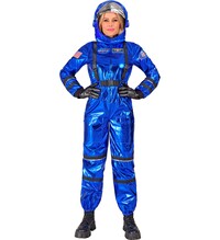 Dámský kostým astronautky, modrý