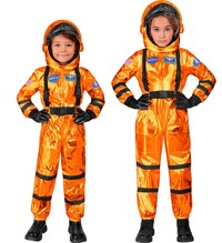 Dětský kostým astronaut, oranžový