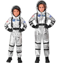 Dětský kostým astronaut, stříbrný