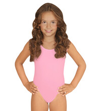 Dívčí světle růžové body bez rukávu