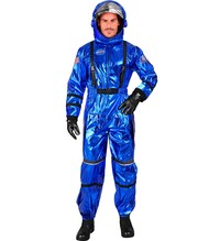 Pánský kostým astronaut, modrý