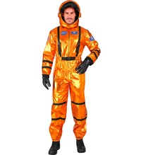 Pánský kostým astronaut, oranžový