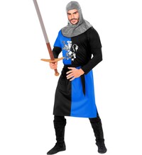 Pánský kostým rytíř, modrý