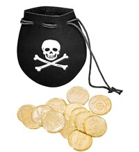 Pirátský měšec s 12 dukáty
