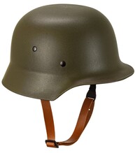 Zelená vojenská helma