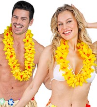 Žlutý havajský věnec Lei
