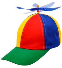 Barevná kšiltovka s vrtulkou