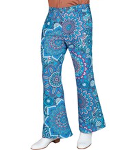 Pánské hippie kalhoty 60.léta, vzor mandala