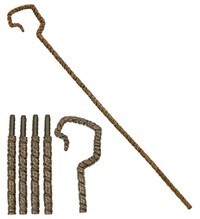 Rozkládací pastevecká hůl, 146 cm
