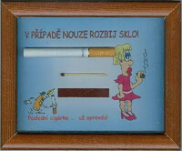 Cigareta - Rozbij sklo