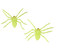 Dekorace pavouci svítící ve tmě 2 ks