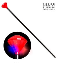 Hůlka s rubínovým světlem, 88 cm