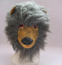 Huňatá maska medvěd