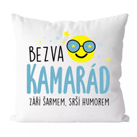 Bezva kamarád - polštářek