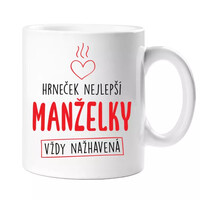 Hrneček nejlepší manželky - hrnek 2 barvy