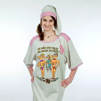 Noční košile - Je vám jen tolik na kolik se cítíte - výročí žena 70