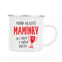 Pohár nejlepší maminky - plecháček
