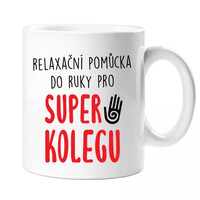 Relaxační pomůcka - Super kolega - hrnek