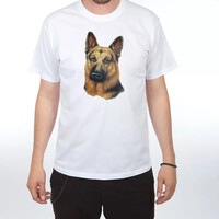 Tričko s potiskem - německý ovčák