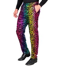 Pánské disco kalhoty, leopard