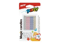 Dortové svíčky MFP Magic 10ks, 6cm