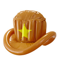 Nafukovací kovbojský klobouk