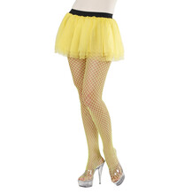 Neonově žlutá krátká tutu sukně