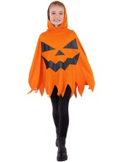 Oranžové dětské poncho dýně